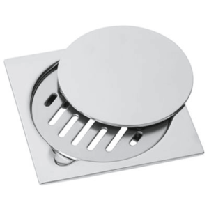 steel floor drain with a removable cover