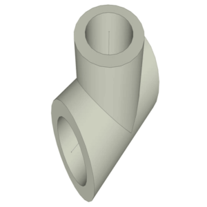 Polypropylene Random Copolymer (tee pipe fitting)